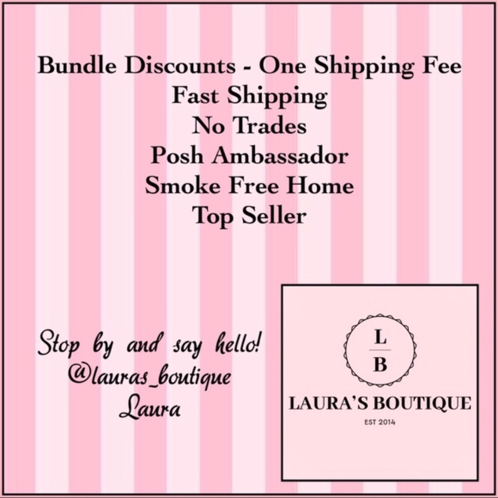 LC LAUREN CONRAD Blush Pink Love Crewneck Sweater - Picture 6 of 6